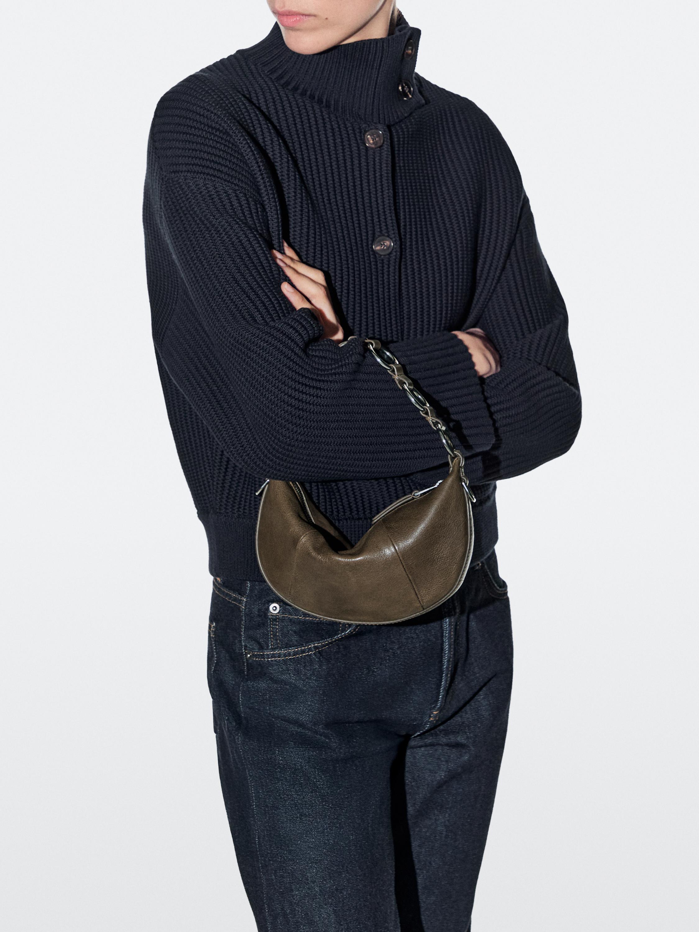 Mini-sac en cuir nappa